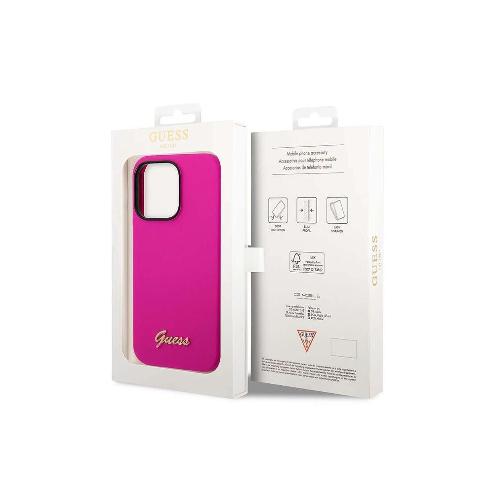 Guess iPhone 14 Pro Silicone Camera Outline & Logo